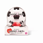 World Kick mini vibrerende voetbal (vibratie ei), rood 